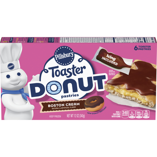 Pillsbury™ Toaster Donut, Boston Cream - Front