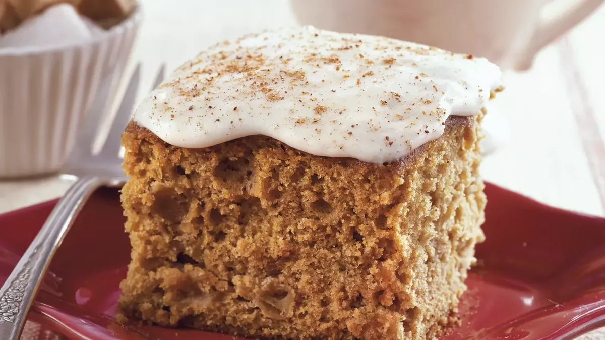 Apple Molasses Snack Cake