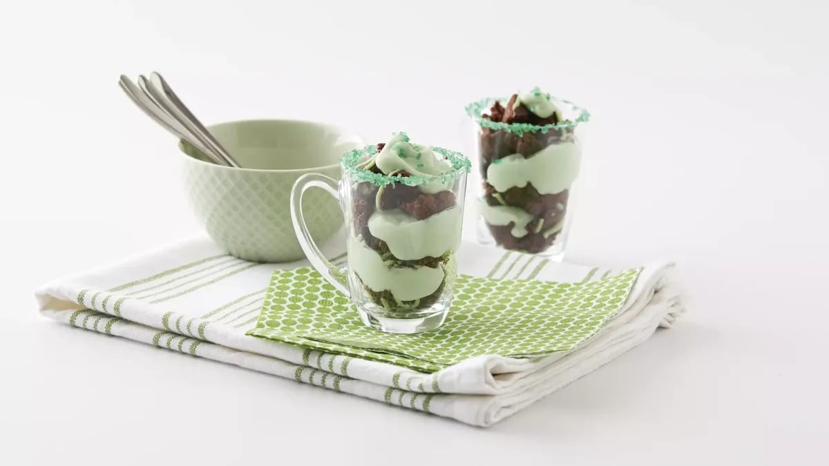 St. Patrick’s Day Parfait