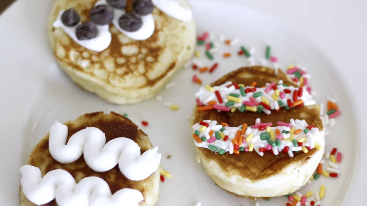 Easter Egg Pancakes