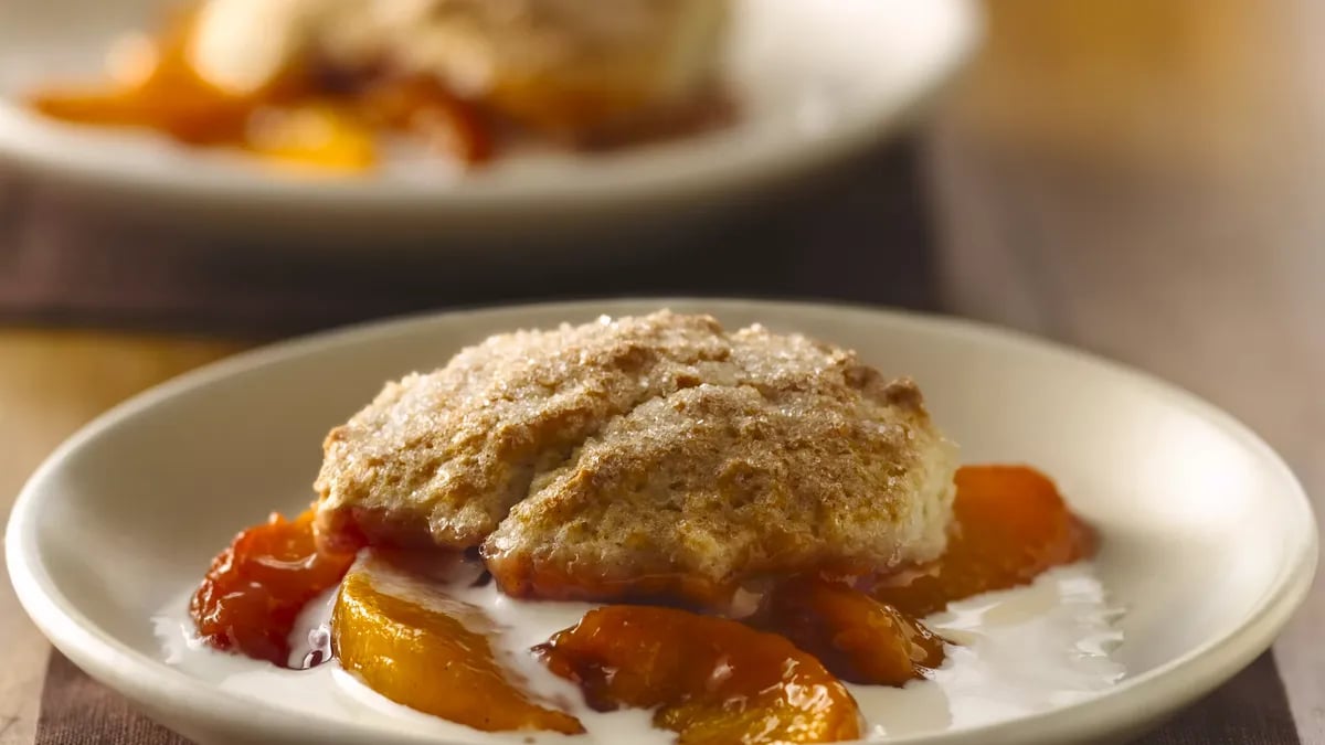 Fresh Peach Cobbler 