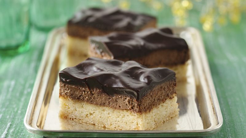 Heavenly Chocolate Mousse Bars