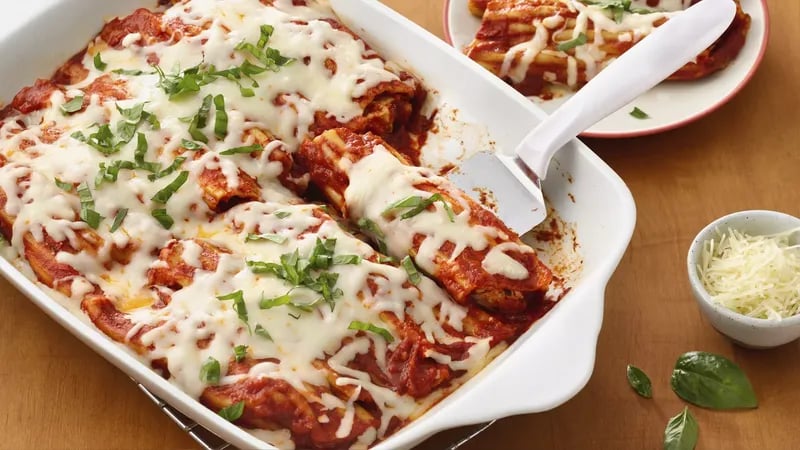 Super-Easy Chicken Manicotti