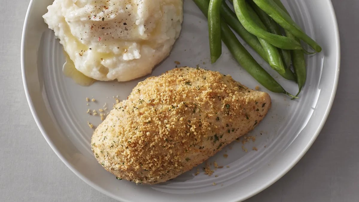 Crispy Baked Ranch Chicken