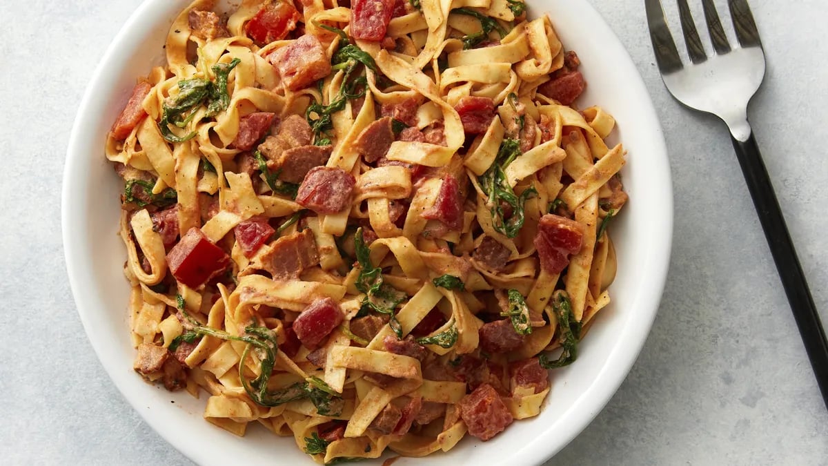 BLT Skillet Pasta