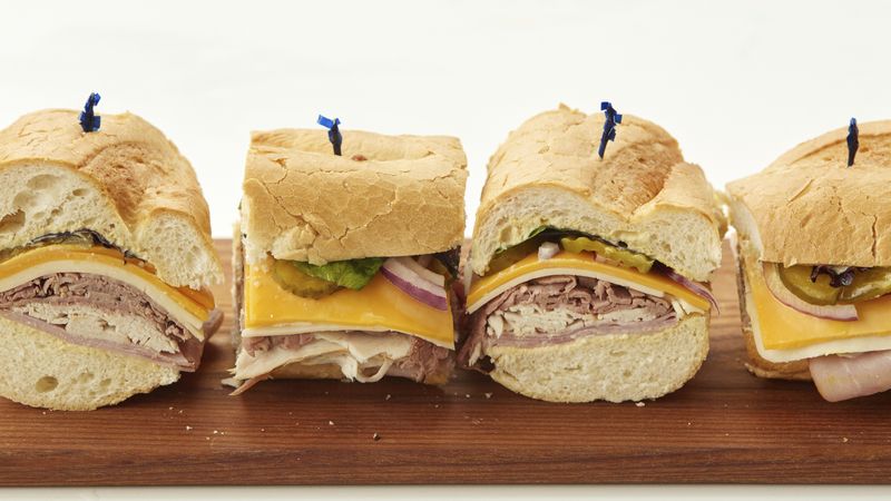 The Ultimate Three-Meat Picnic Sandwich