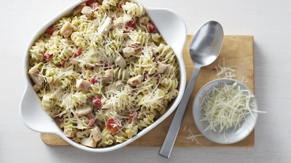Creamy Pesto-Chicken Casserole