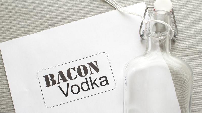 Bacon Infused Vodka