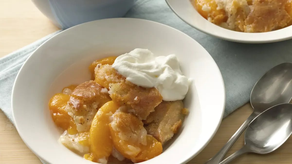 Instant pot peach cobbler with bisquick sale