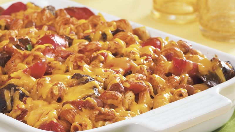 Texas Beef and Pasta Bake