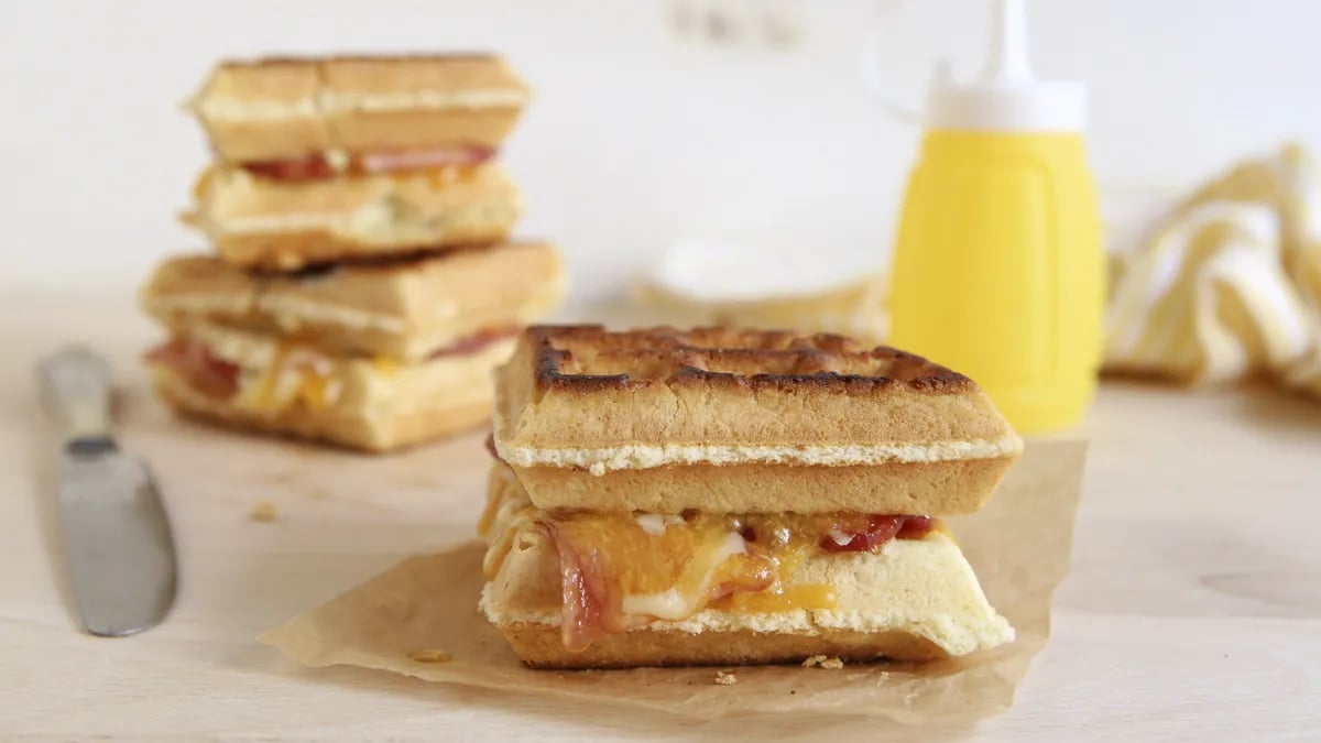 Waffle Grilled Cheese