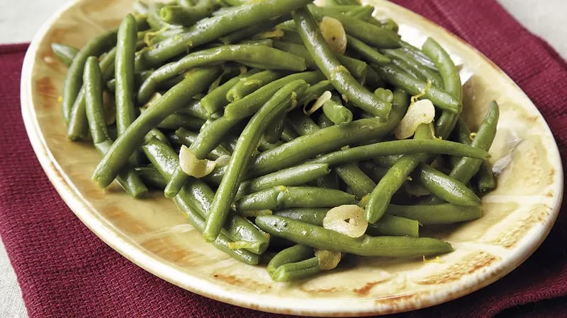 Lemony Beans with Toasted Garlic