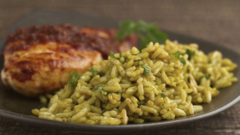 Arroz Verde con Poblano