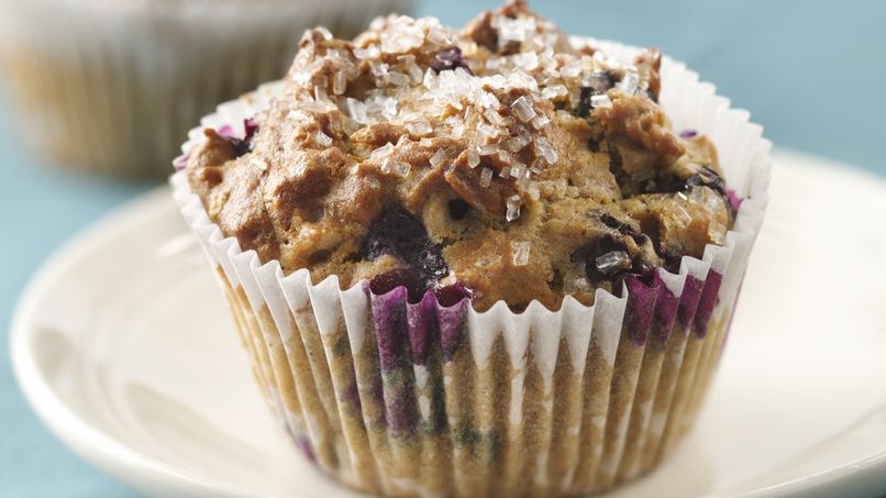 Blueberry and Oats Muffins