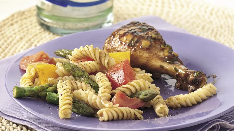 Asparagus and Tomato Pasta Salad