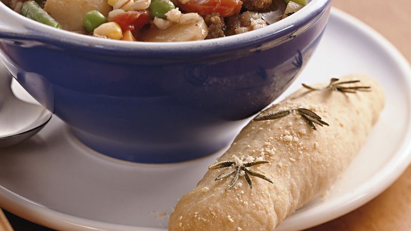 Parmesan-Herb Breadsticks