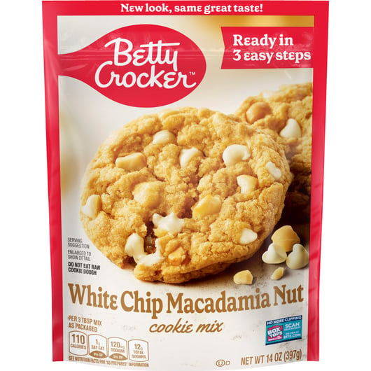 Betty Crocker Cookie Mix, Walnut Chocolate Chip - 17.5 oz