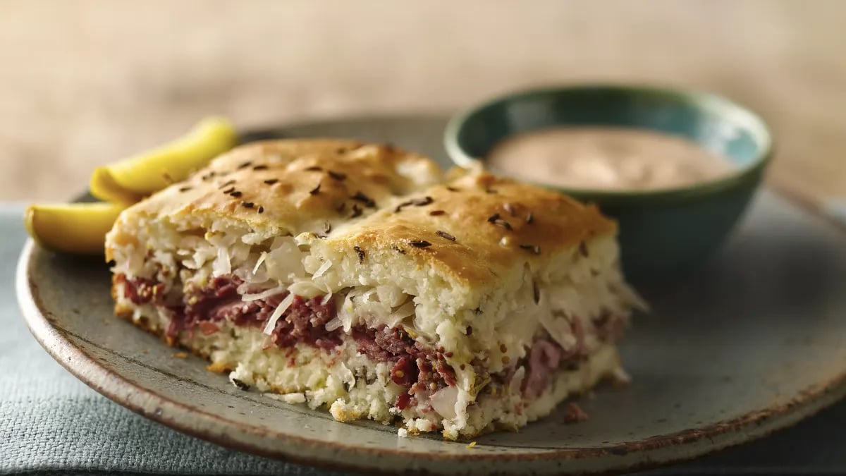 Baked Reuben Sandwich