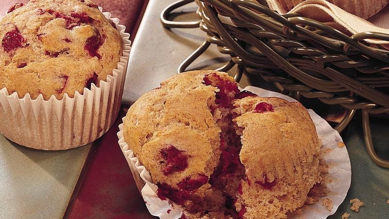 Cranberry-Orange Muffins (lighter recipe)