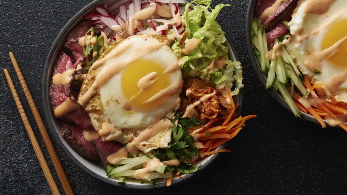 One-Skillet Bibimbap