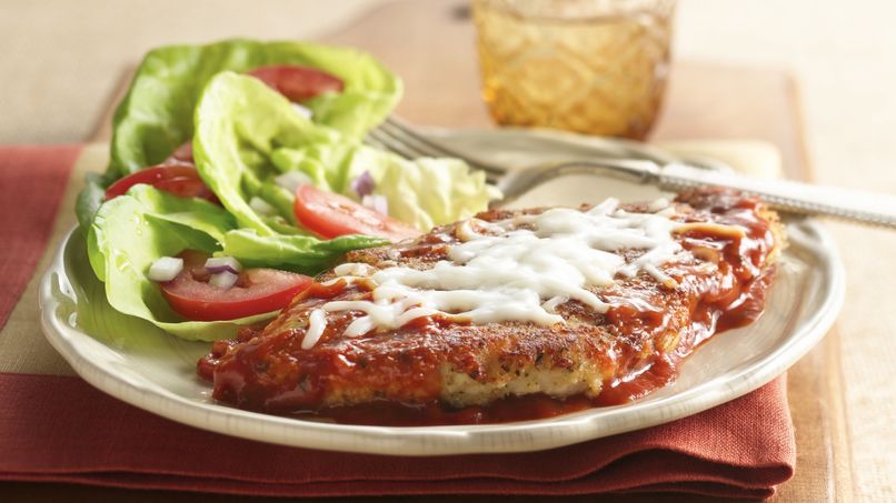 Skillet Chicken Parmigiana