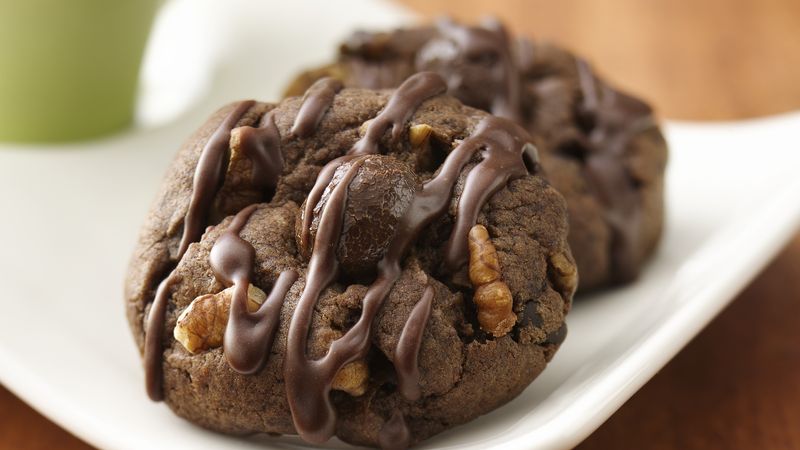 Spiced Mocha Chocolate Cookies