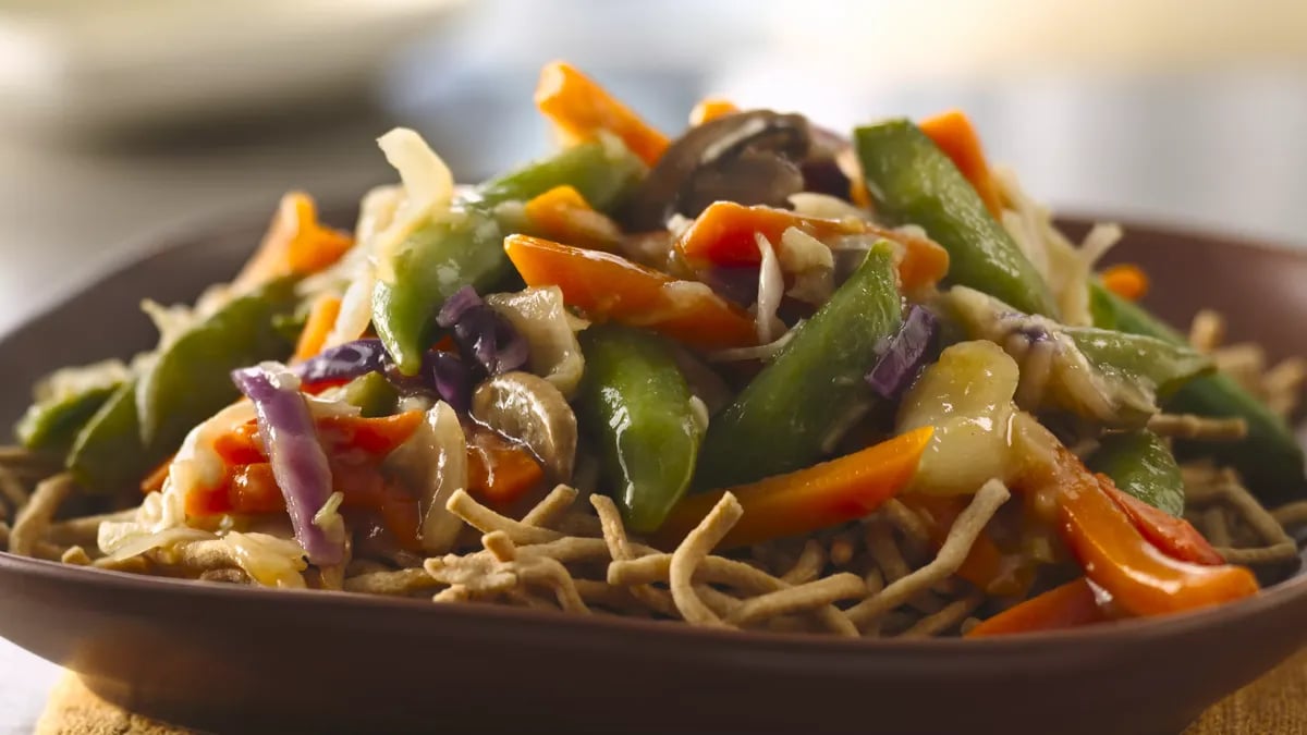 Easy Vegetable Chow Mein