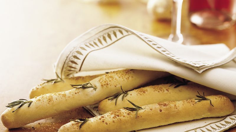 Pine Tree Parmesan Breadsticks