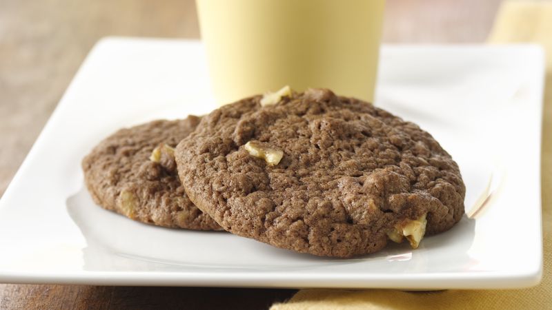 Chocolate-Banana Bread Cookies