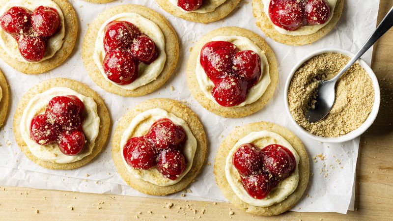 Cherry Cheesecake Cookies