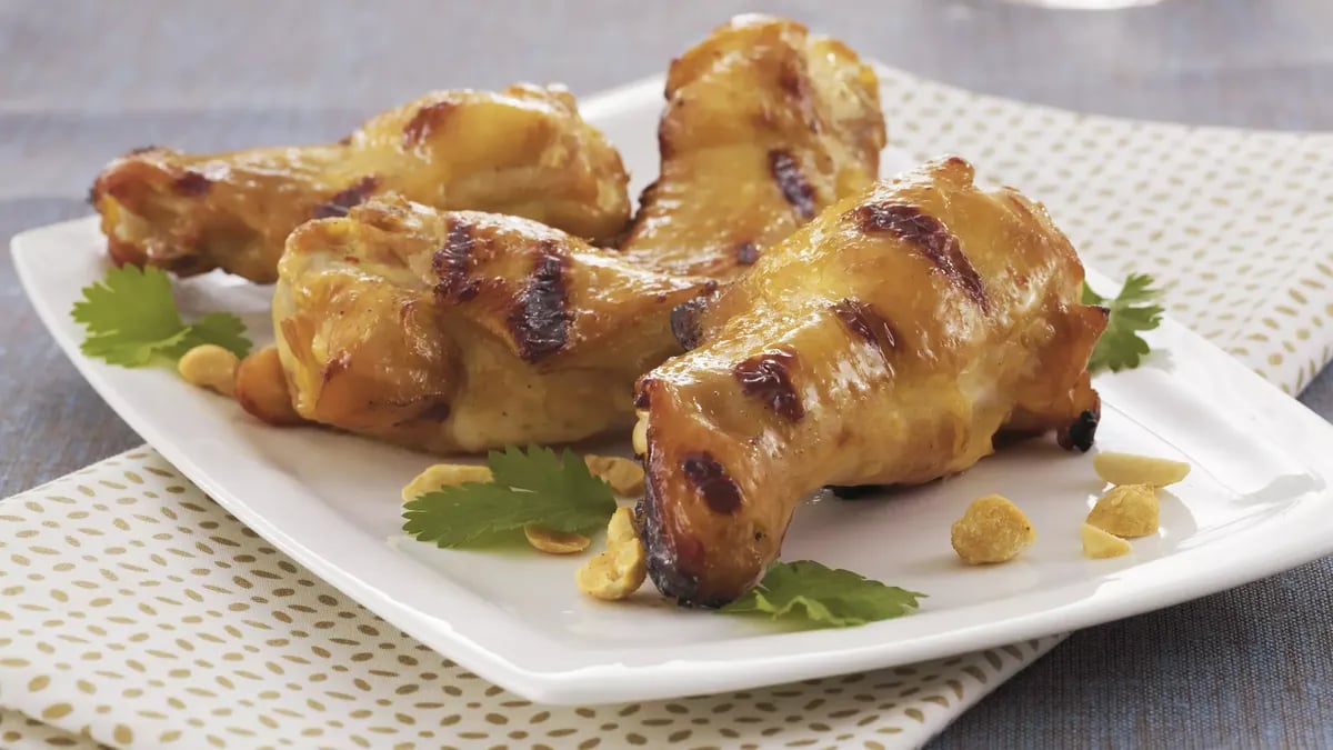 Asian Grilled Chicken Drummies