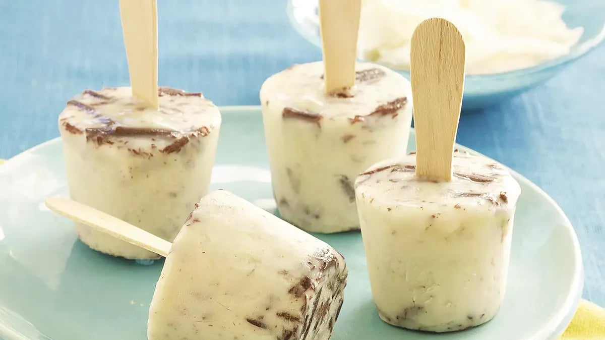 Coconut Chocolate Freezer Pops