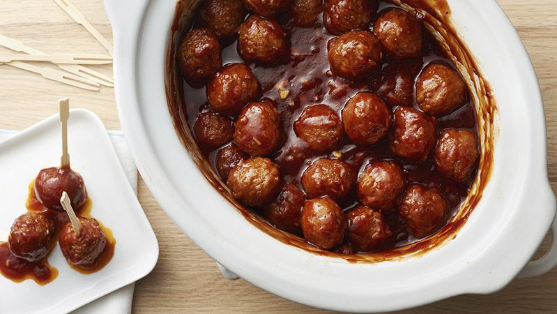 Slow-Cooker Honey-Garlic Meatballs