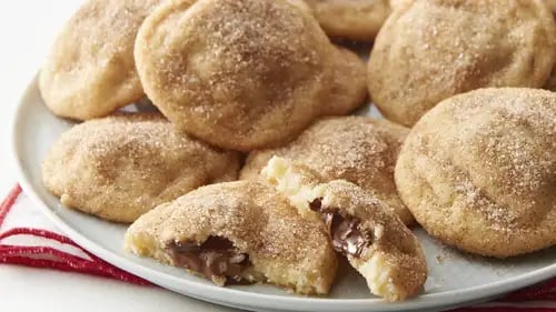 Chocolate-Stuffed Snickerdoodles