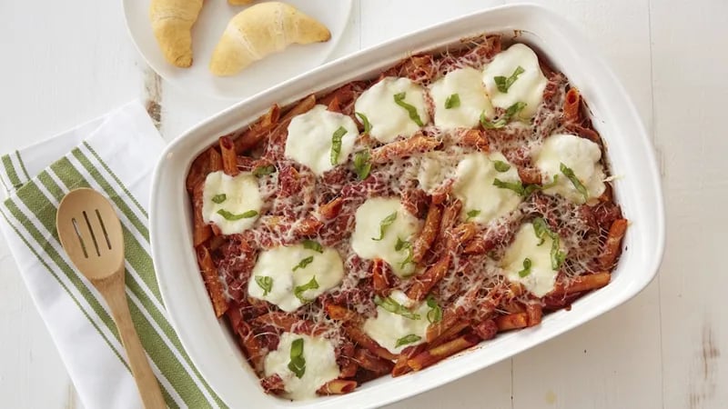 Italian Sausage Baked Ziti