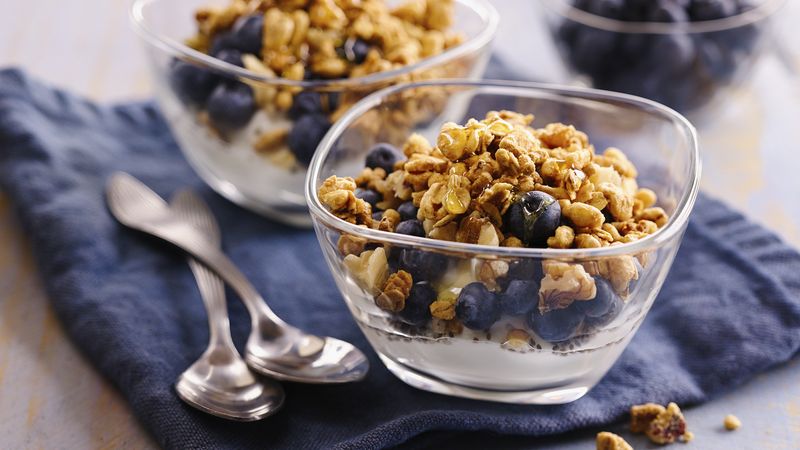 Blueberry-Chia Yogurt Bowls