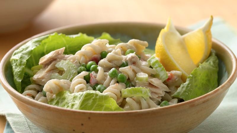 Caesar Tuna "Noodle" Salad