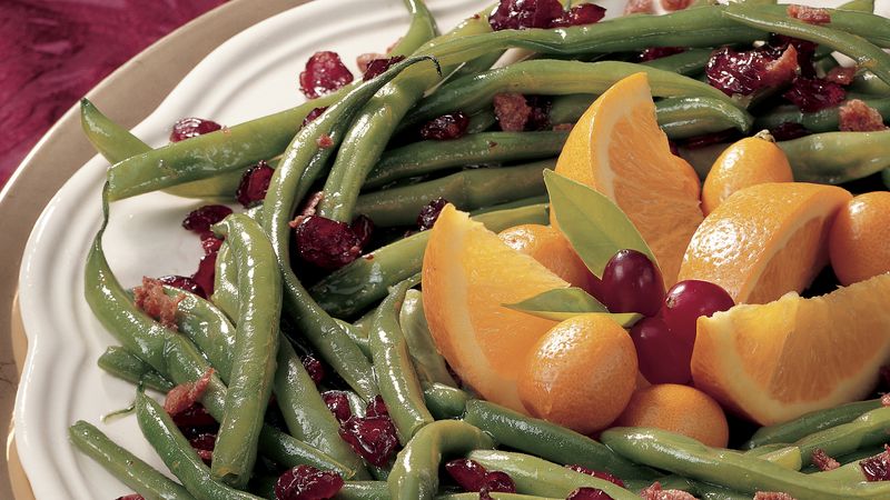 Holiday Beans and Cranberries