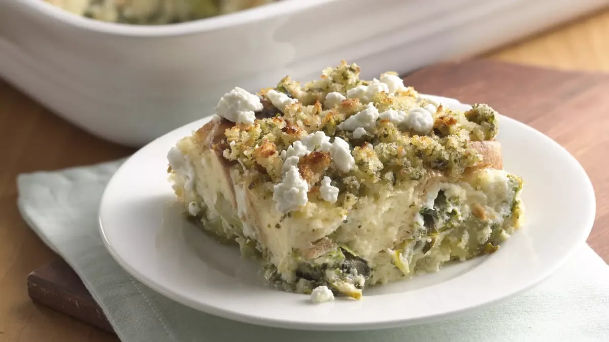 Tuscan Veggie Strata