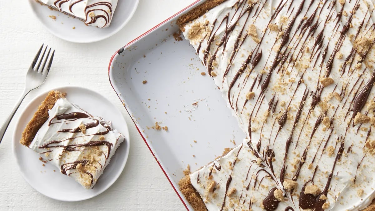 S’mores Slab Pie