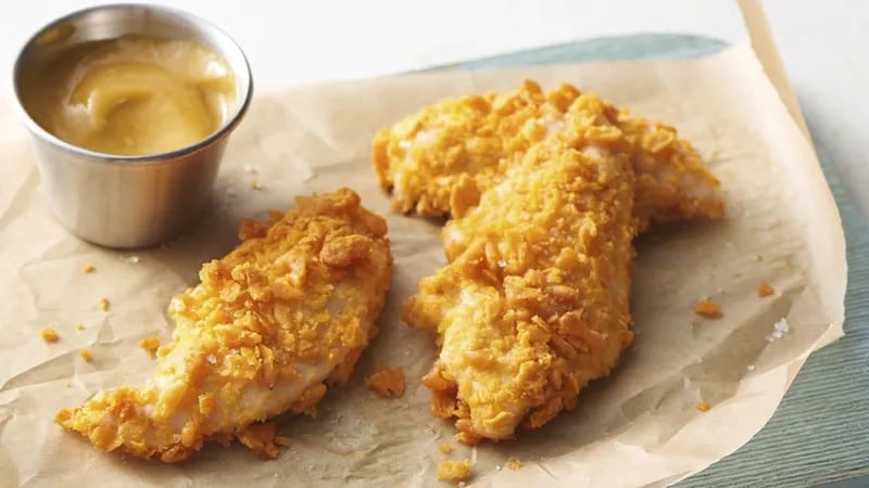 Cheddar Cracker Chicken Tenders