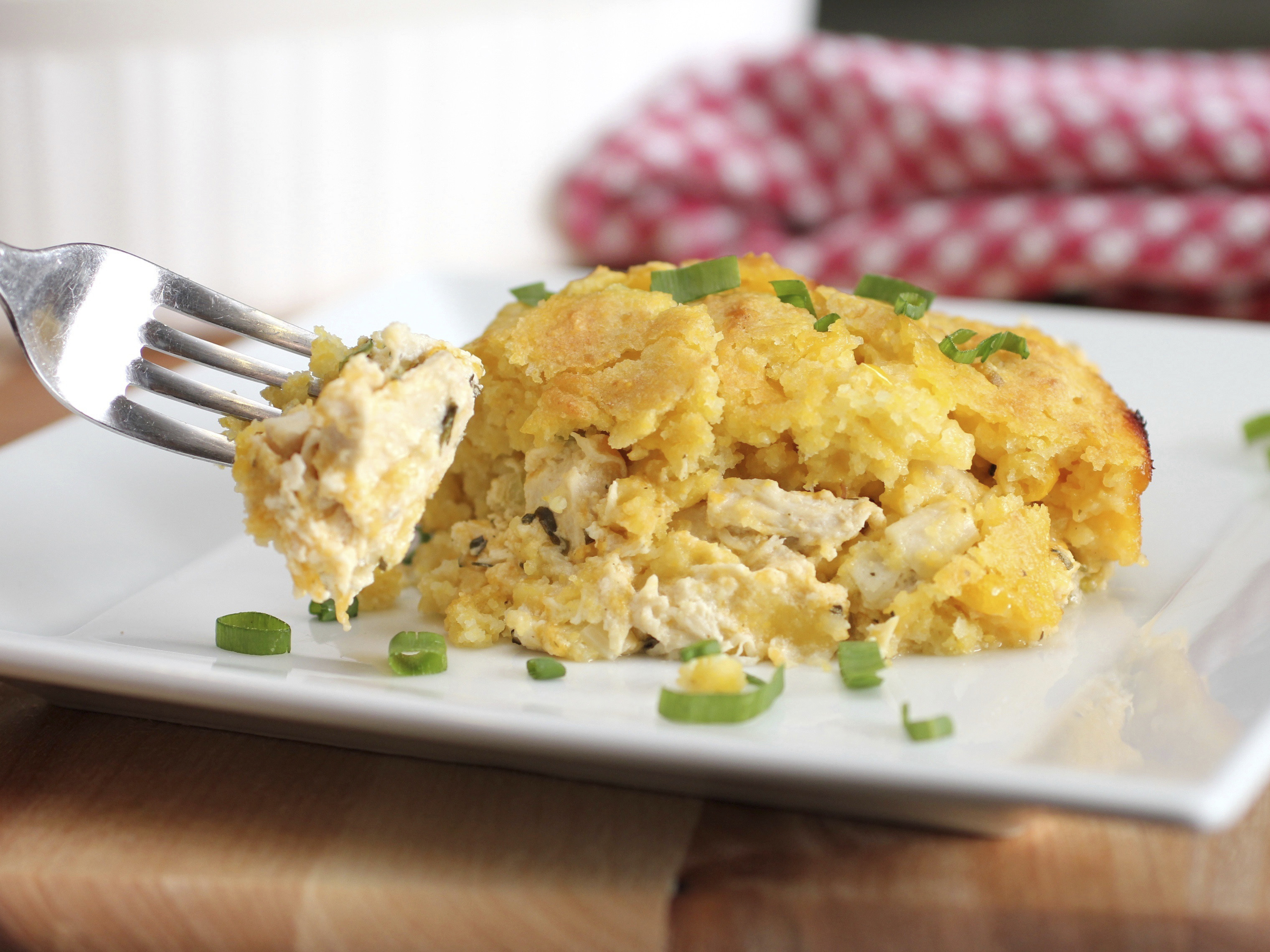 Southern Chicken-Cornbread Casserole Recipe - BettyCrocker.com