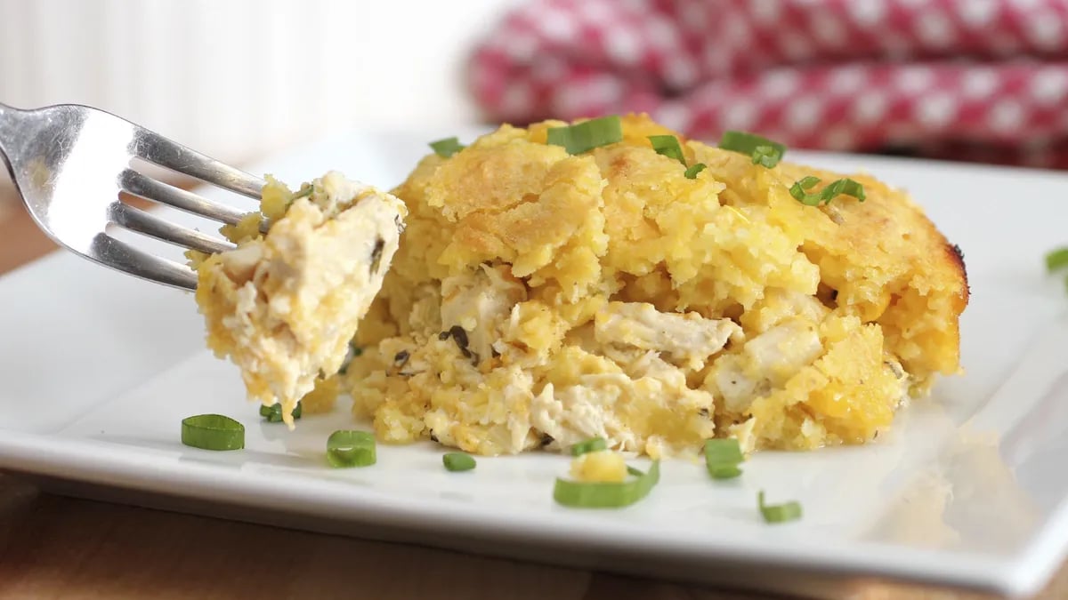 Southern Chicken-Cornbread Casserole