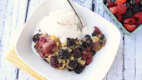 Very Berry Slow-Cooker Cobbler