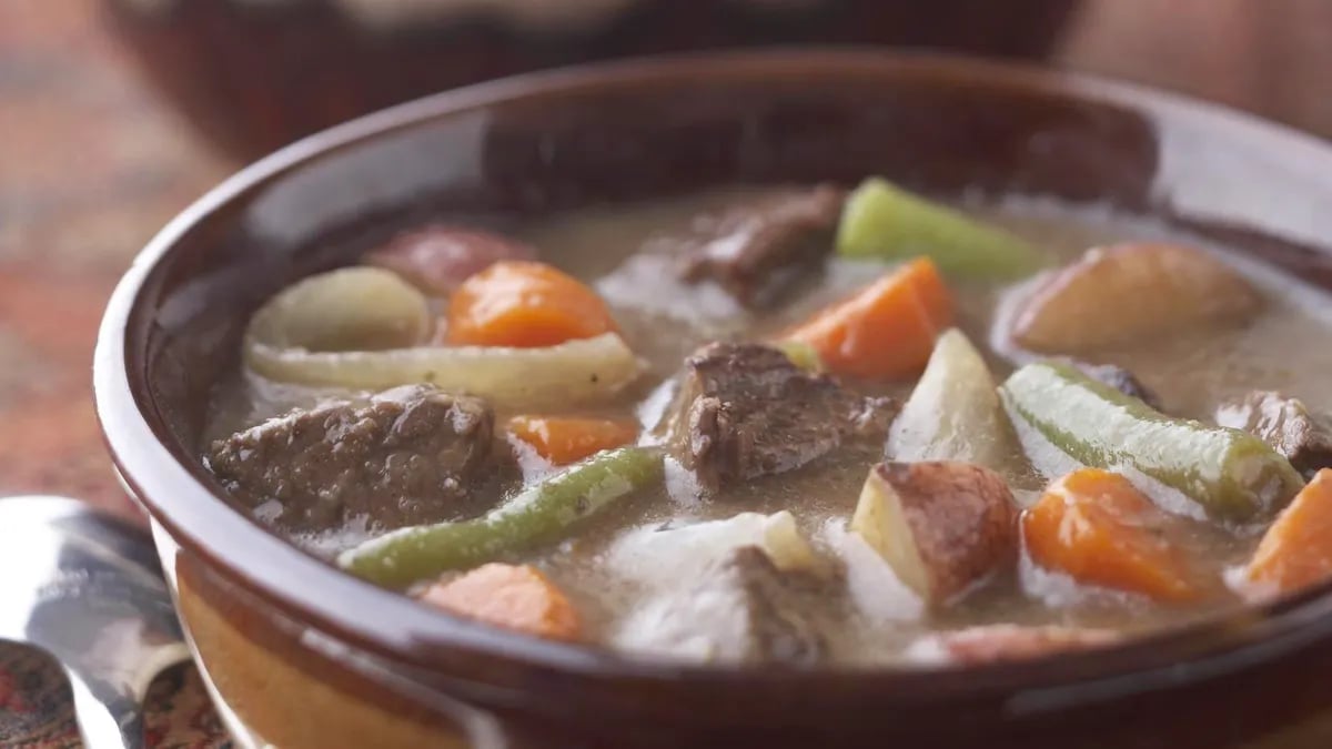 Skinny Hearty Vegetable Beef Stew