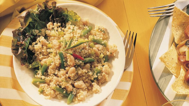 Quinoa and Two Bean Salad
