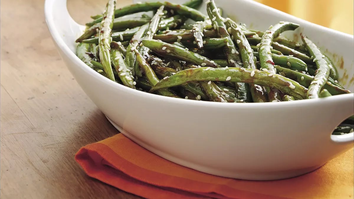 Spicy Stir-Fried Green Beans