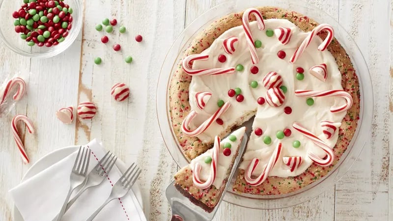 Christmas Sugar Cookie Pie