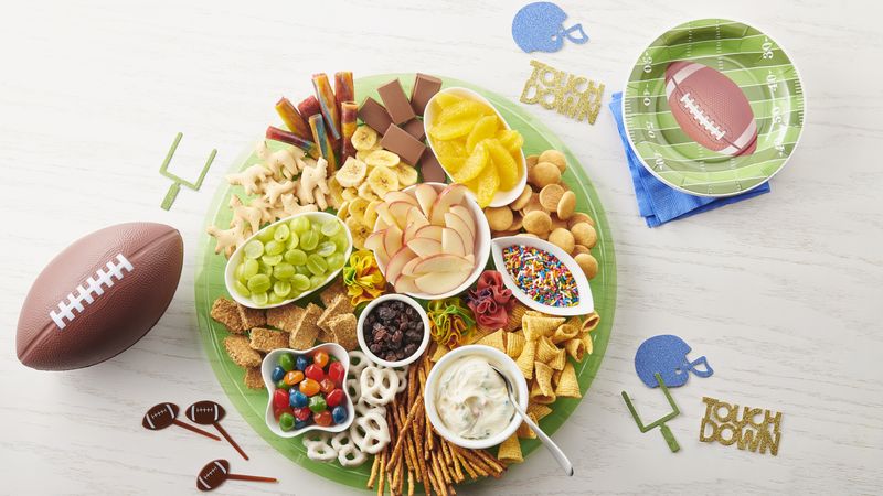 Kids’ Game Day Charcuterie Board