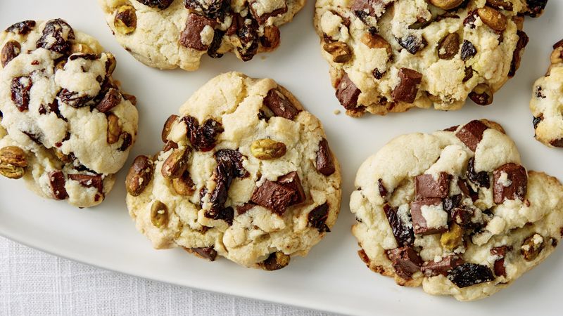 Spumoni Chunk Cookies